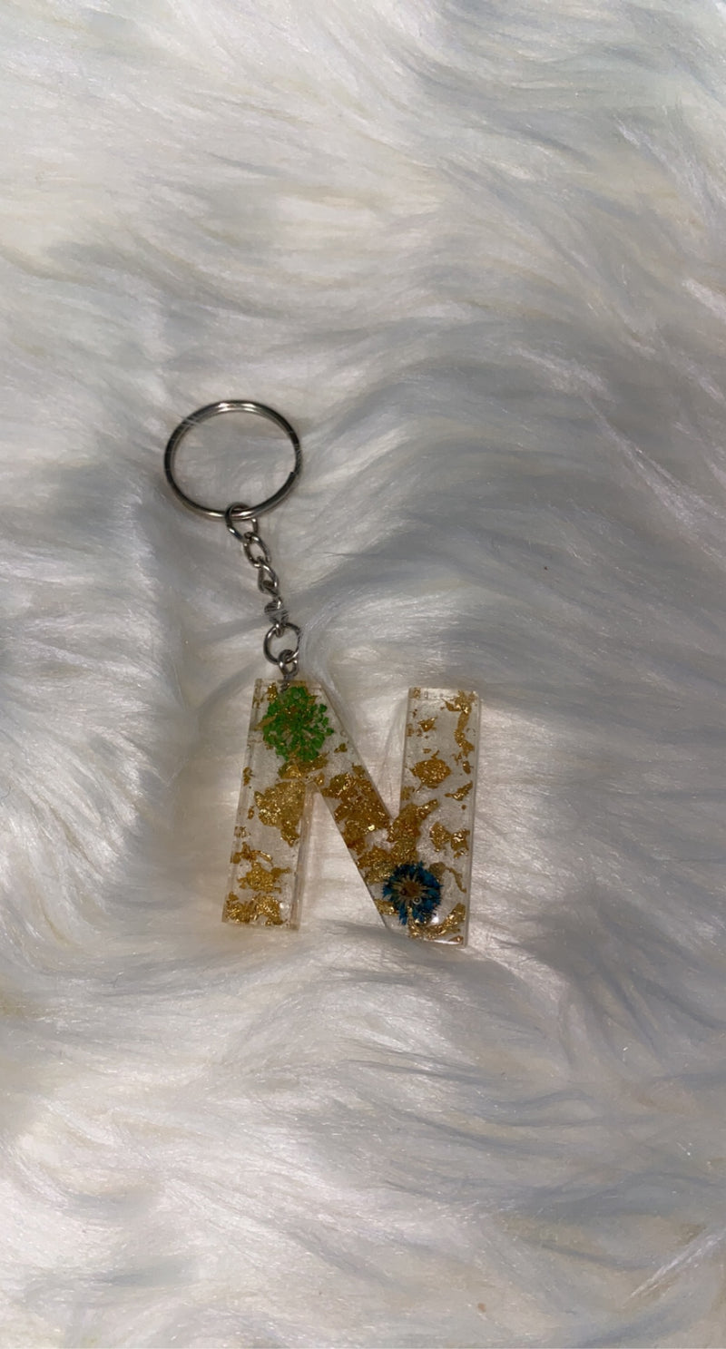 Resin Personalized Keychain