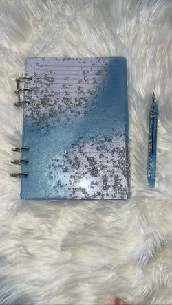 Resin Custom Notebook Planner Cover A6 or A5