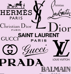 Luxury Designer Brand Inspired Logos Files